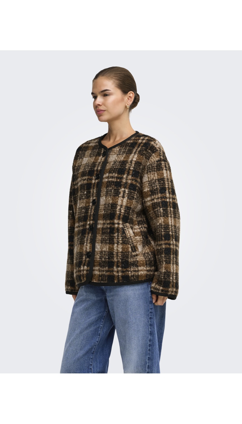 Veste Bouclette Toasted Coconut ONLANNI ONLY - 3 | MULHERES